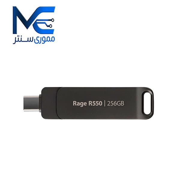 فلش مموری پاتریوت (PATRIOT) مدل RAGE R550 ظرفیت 256 گیگابایت USB 3.2 Type-C