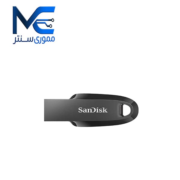 فلش مموری سن دیسک (SanDisk) مدل ZC550 Curve USB3.2 ظرفیت 128 گیگابایت