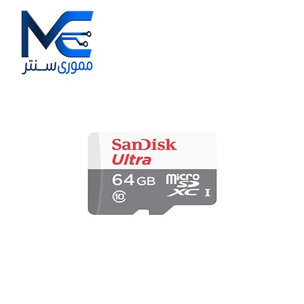 کارت حافظه MicroSDXC سن دیسک (SanDisk) مدل Ultra سرعت 100MB/s ظرفیت 64GB