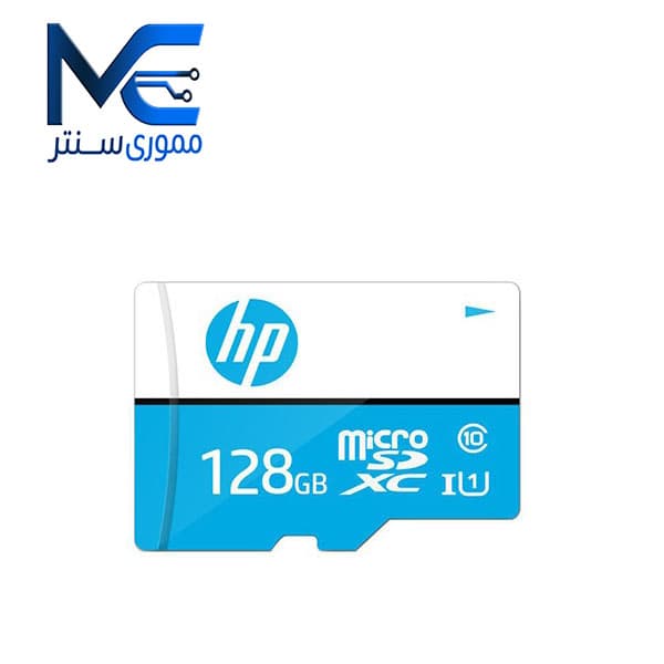 کارت حافظه MicroSDXC اچ پی (HP) 128 گیگ مدل U1  سرعت 100MB/s با آداپتور
