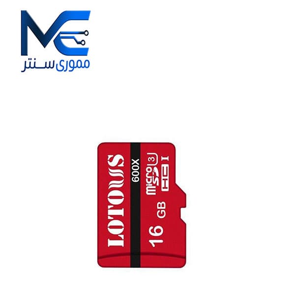 کارت حافظه microSDHC لوتوس (Lotous) 16 گیگابایت 600X مدل U3 سرعت 90MB/s