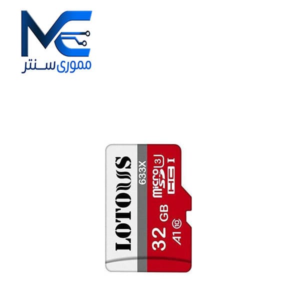 کارت حافظه microSDHC لوتوس (Lotous) 32 گیگابایت 633X مدل U3 سرعت 95MB/s