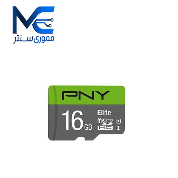کارت حافظه microSDHC پی ان وای (ِPNY) 16 گیگ مدل U1 Elite C10 سرعت 100MB/s