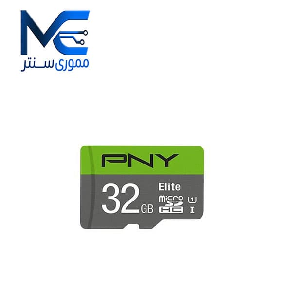 کارت حافظه microSDHC پی ان وای (ِPNY) 32 گیگ مدل U1 Elite C10 سرعت 100MB/s