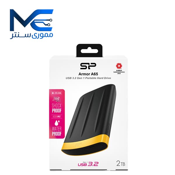 هارد اکسترنال سیلیکون  پاور (ِSilicon Pawer) مدل Armor A65 ظرفیت 2 ترابایت