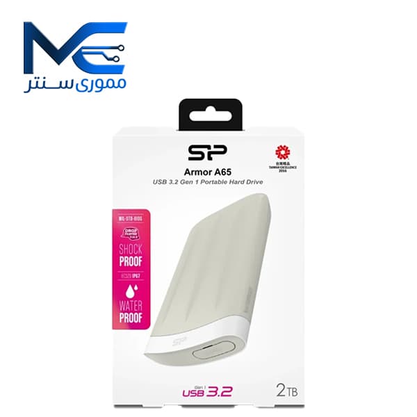 هارد اکسترنال سیلیکون  پاور (ِSilicon Pawer) مدل Armor A65 ظرفیت 2 ترابایت