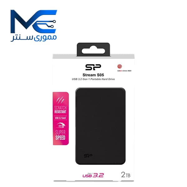 هارد اکسترنال سیلیکون پاور (ِSilicon Pawer) مدل Stream S05 ظرفیت 2 ترابایت