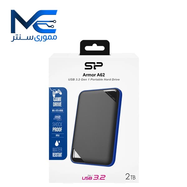 هارد اکسترنال سیلیکون پاور Armor A62 (ِSilicon Pawer) ظرفیت 2 ترابایت