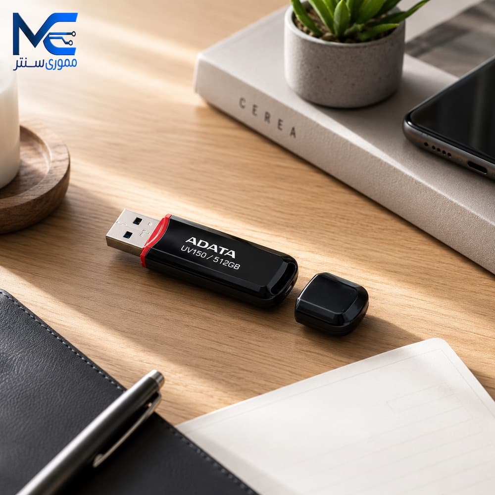 فلش مموری ای دیتا (Adata) UV150 USB 3.2 ظرفیت 512 گیگابایت