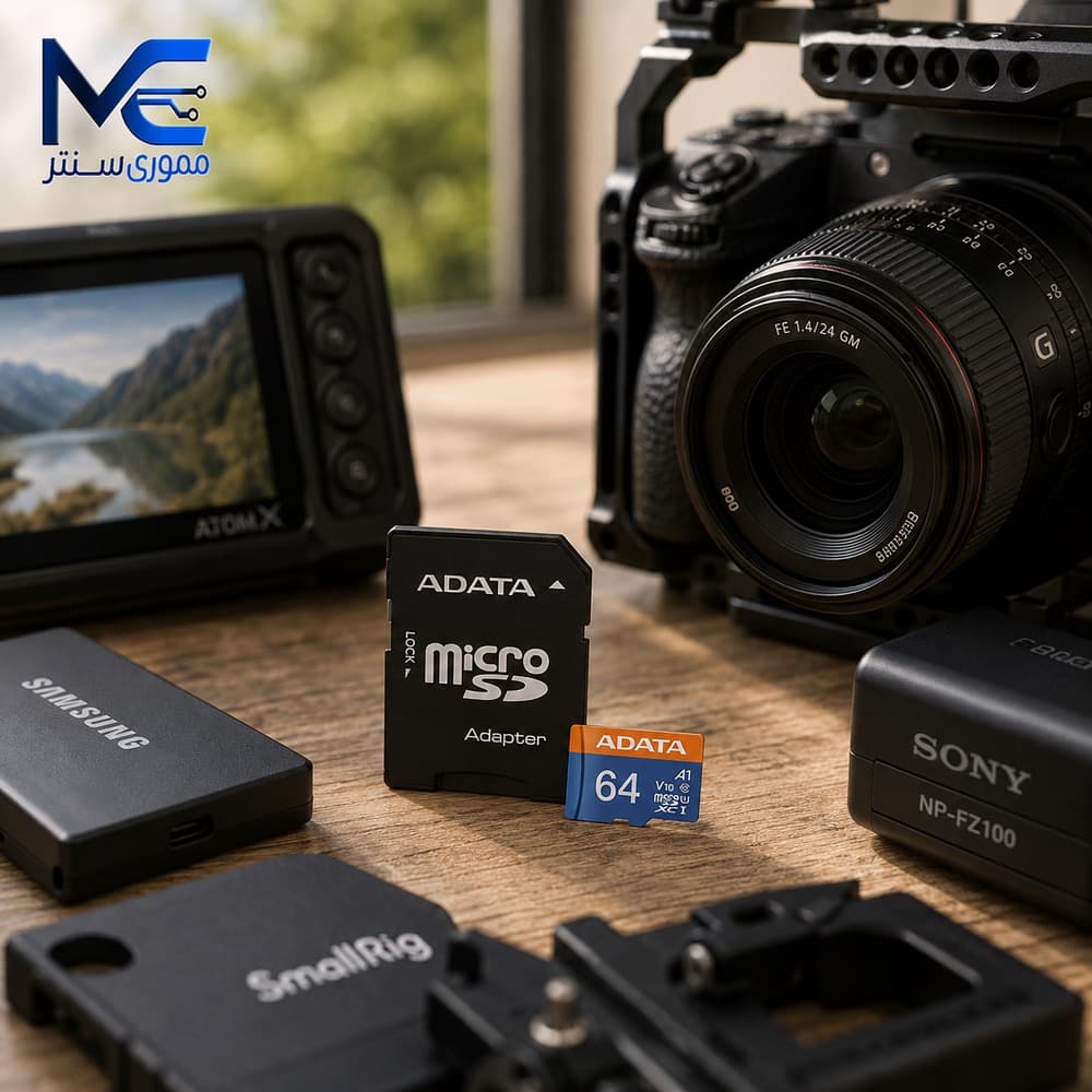کارت حافظه MicroSDXC ای دیتا (Adata) مدل V10 سرعت 100MB/s ظرفیت 64GB