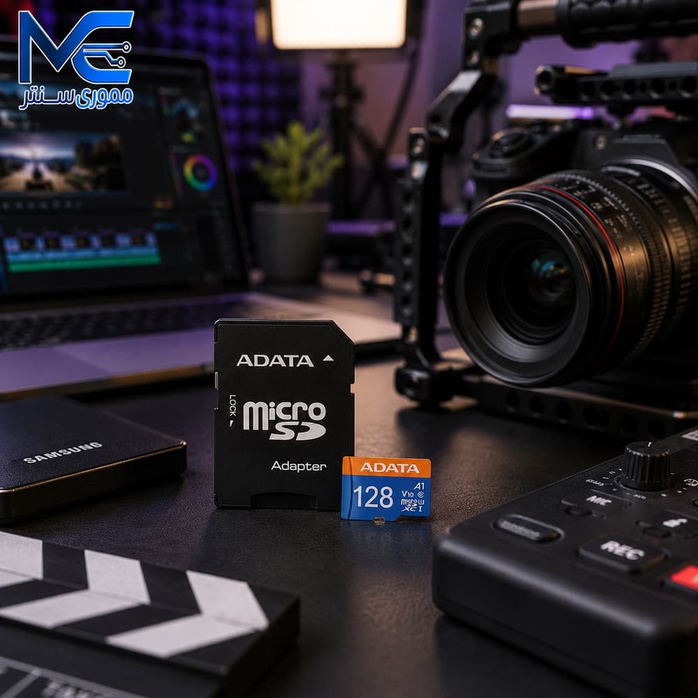 کارت حافظه MicroSDXC ای دیتا (Adata) مدل V10 سرعت 100MB/s ظرفیت 128GB