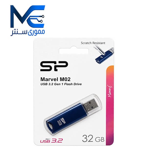 فلش مموری سیلیکون پاور (ِSilicon Pawer) مدل Usb3.2 Gen1 M2 ظرفیت 32 گیگابایت