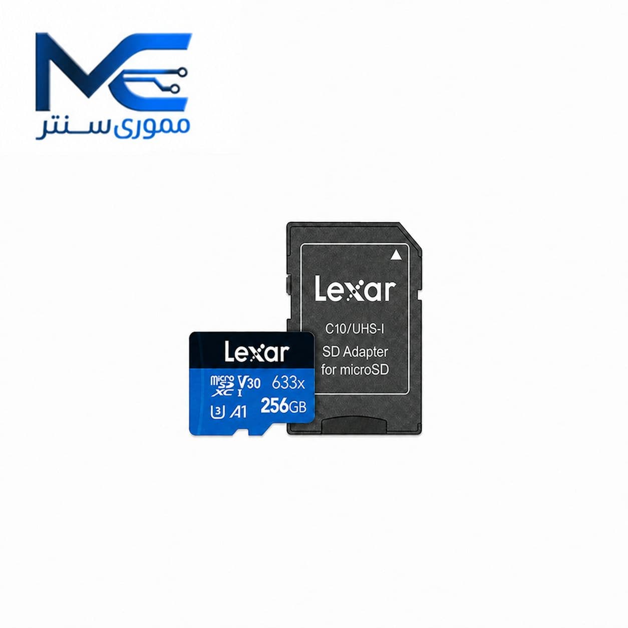 کارت حافظه microSDXC لکسار (Lexar) 256 گیگ مدل 633X سرعت 100MB/s