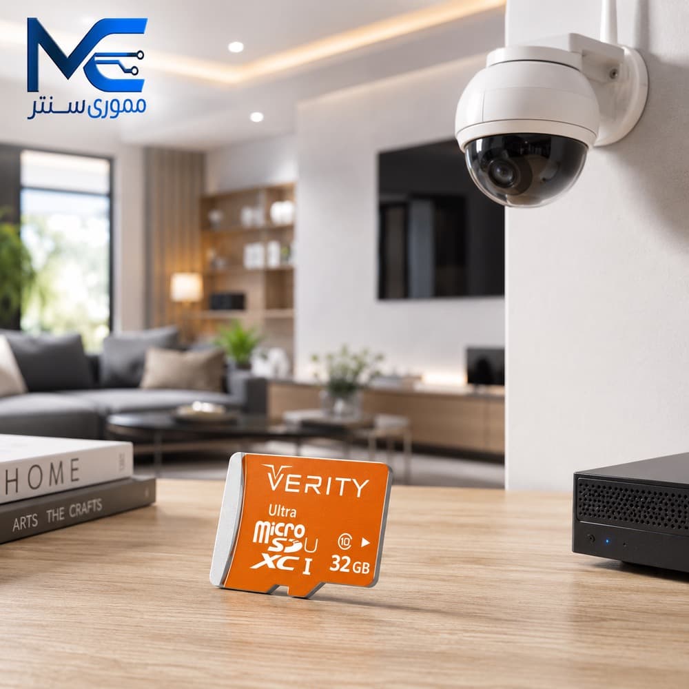 کارت حافظه microSDHC وریتی (ِVERITY) 32 گیگ مدل U1 سرعت 95MB/s